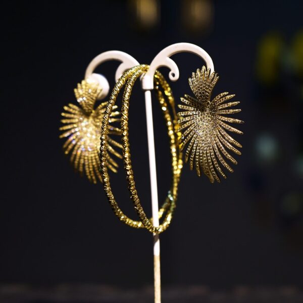Earings and Hand Bangles